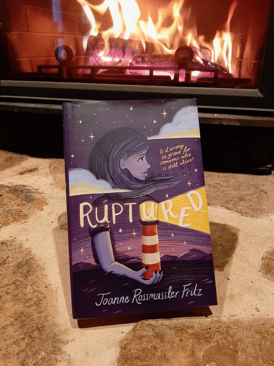 It's here! RUPTURED is now available wherever you buy or borrow books. Thank you to @HolidayHouseBks and my wonderful editor @smorgridge plus all the people who worked on it, including designer Kerry Martin and cover illustrator Maeve Norton.