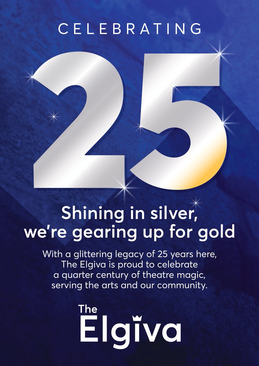 It's our #birthday this month! November 1998 saw the opening of our new theatre; we are delighted to be celebrating our #silverjubilee & looking forward to another 25 years of #theatre magic in our favourite place – at the heart of our #community! #elgiva #chesham #happybirthday