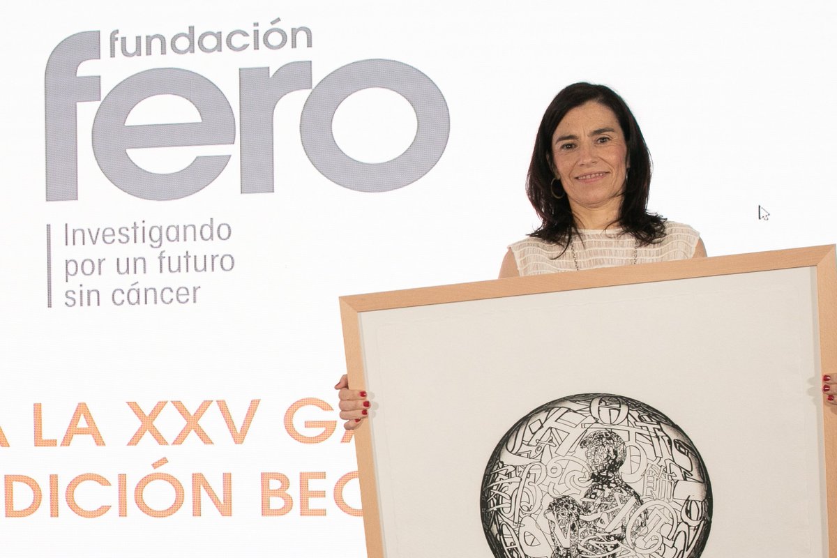 💫💫Muy orgullosos de nuestra Dra. Marta Alonso, galardonada por su investigación sobre nuevos tratamientos contra el #glioma cerebral infantil.

👉Muchas gracias a <a href="/FundacionFero/">Fundación Fero</a> por vuestro apoyo a la investigación oncológica.

 #InvestigarParaCurar #BecasFERO2023