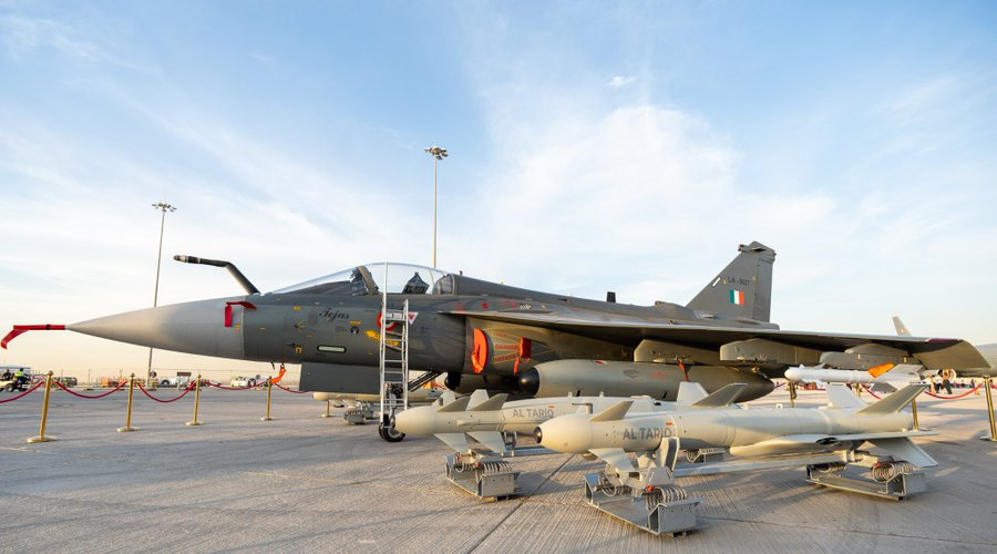 alpha_defense's tweet photo. EDGE Entity #ALTARIQ Completes Initial Integration of AL TARIQ PGMs onto Hindustan Aeronautics Limited Tejas Light Combat Aircraft. https://t.co/7fOg38ks8f