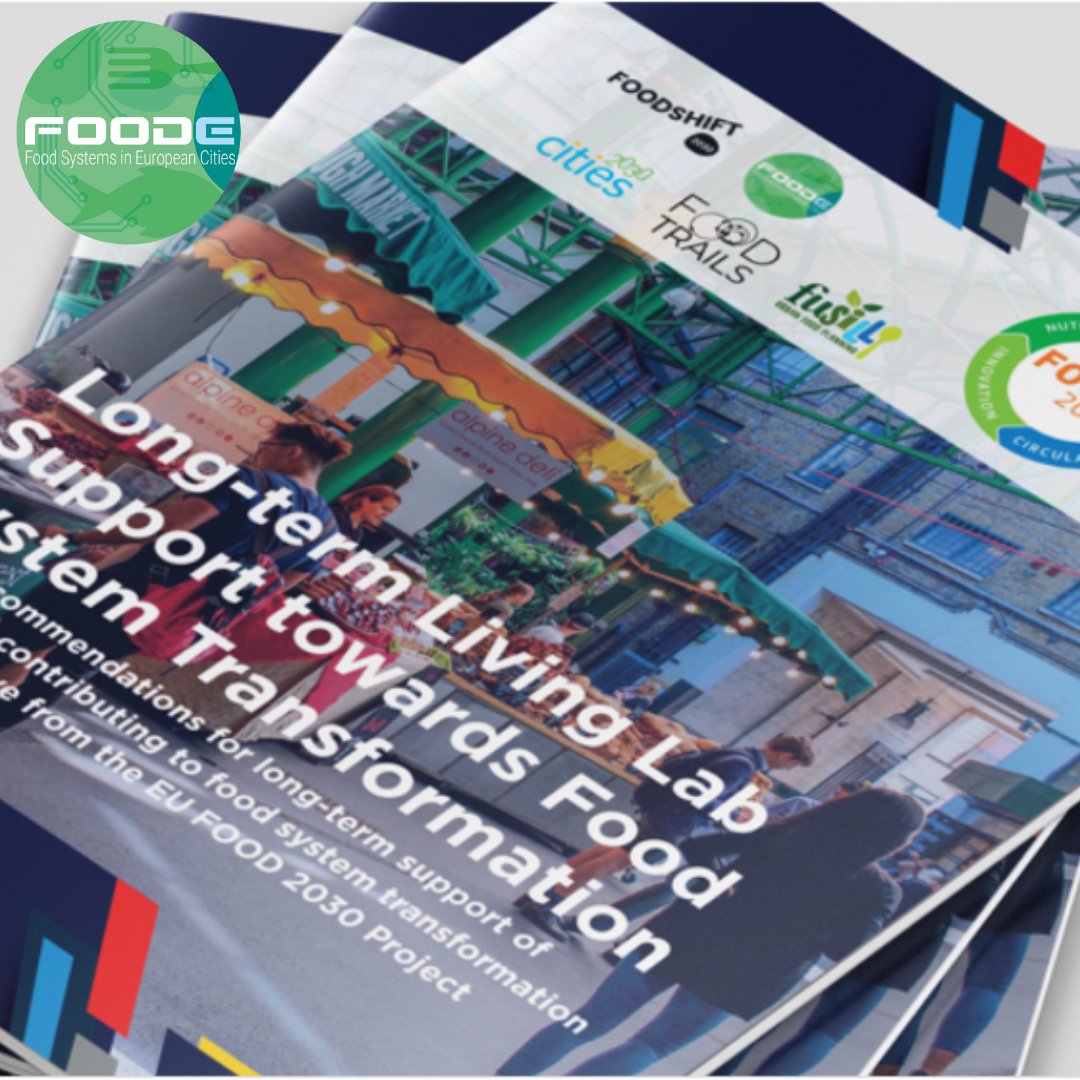 The #FOOD2023 Project presented the new policy brief “Long-term Living Lab Support towards Food System Transformation” 👏.

Find the policy brief here: tinyurl.com/y9apx2md

#MyLocalFoodE #ThinkGlobalEatLocal #UrbanFarming