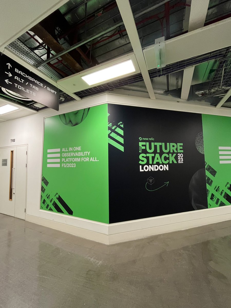 codenodeuk's tweet image. Colour of the day: Green 💚
@newrelic at #CodeNode!