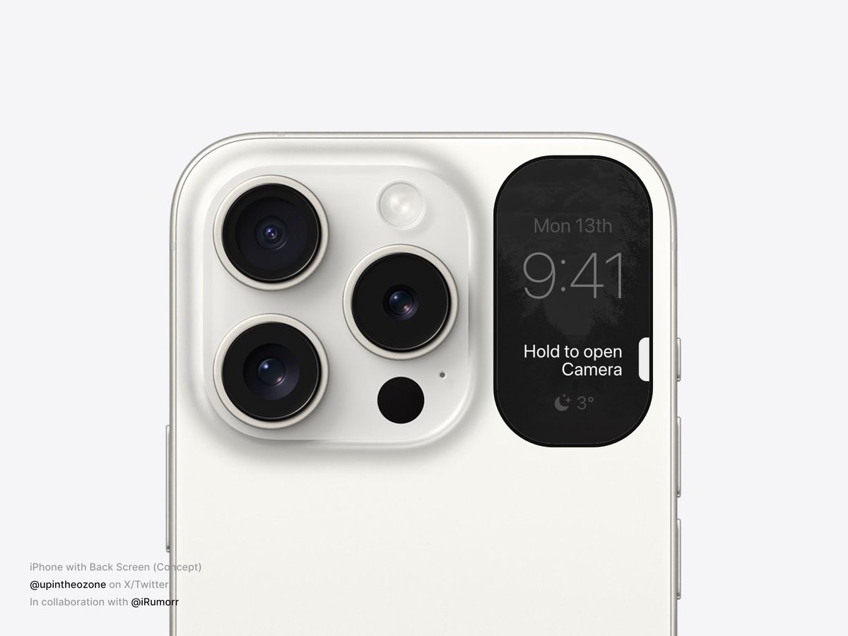 iRumorr's tweet photo. If there was a Flip iPhone, would you buy it?
Concept by @upintheozone https://t.co/r0CBkf6ryJ