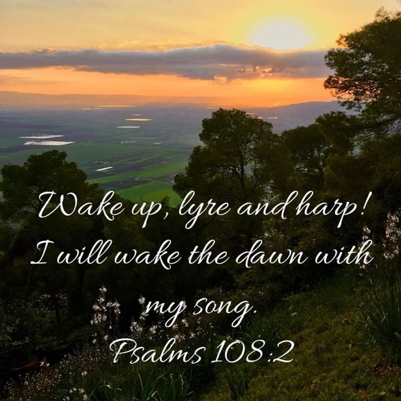 revdocgreg's tweet image. My heart is unwavering, God. I will sing and make music—yes, with my whole being! Wake up, harp and lyre! I will wake the dawn itself! I will give thanks to you, Lord, among all the peoples. Psalm 108:1-3 CEB