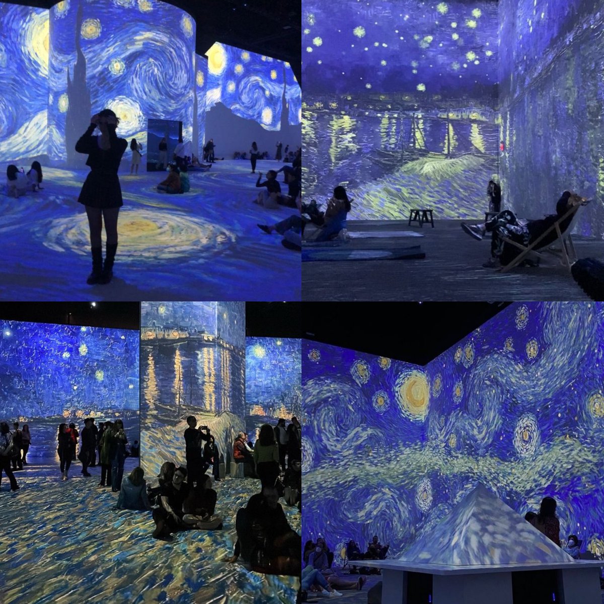 Van gogh exhibit.