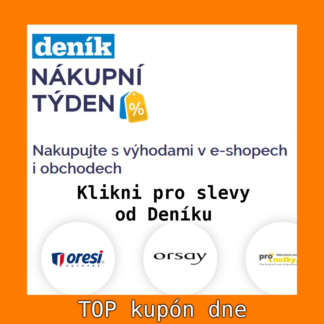 nejlepsislevy's tweet image. Nákupní týden s Deníkem vám přináší spoustu kódů s platností tento týden. slevovykupon.net/c/denik/ #Denik #Slevy #Sleva #Slevovykupon
