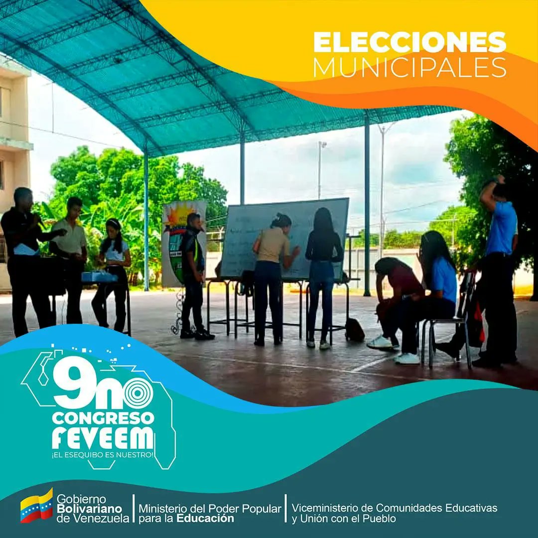CDCEZULIA's tweet photo. Participación estudiantil protagónica

Los nuevos/as republicanos/as se forman desde la escuela, por eso la juventud de la parroquia El Bajo, en el municipio San Francisco, ejerce su voto para escoger a sus representantes en los Consejos Estudiantiles.
@MPPEDUCACION https://t.co/P6bUVM4ZsT