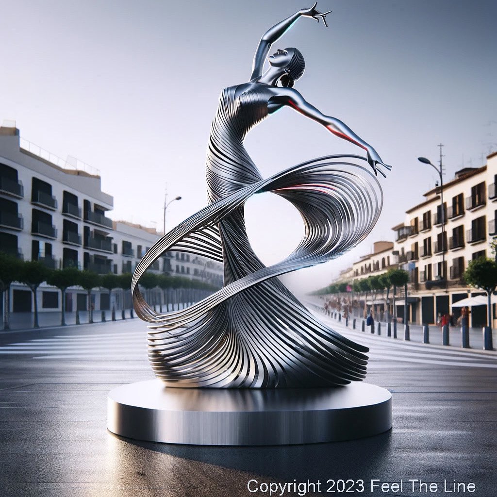 🌟 Big Reveal! 🌟 <a href="/feeltheline/">Tatyana Markovtsev</a> proudly announces 'Feel The Line 3D', launching early 2024. A pioneering venture into #sculpture &amp; #AI, in collaboration with @purpleorangeai. Get ready for a new era of art! #SculptureEvolution #AITransformsArt #FeelTheLine2024