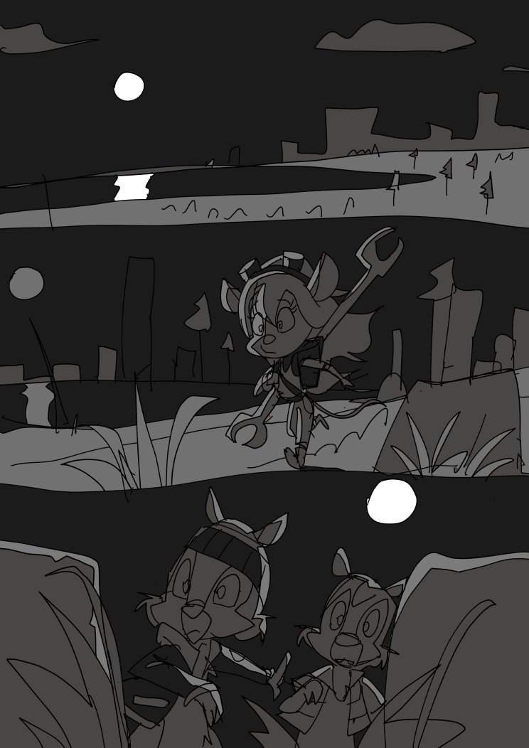 ChurchGadget's tweet photo. I think my art has become passable enough to do actual pages. I'm gonna start with this sketchy style and do some very short stories first so I can get the hang of it. 
I'll be updating thread with new pages soon.
Part 1: https://t.co/j722LJ6qMt