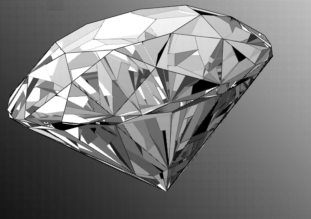 #いい石の日

ダイヤモンド
日本式双晶
ウォーターメロントルマリン

今まで描いた漫画の中に出てくる石たちです 