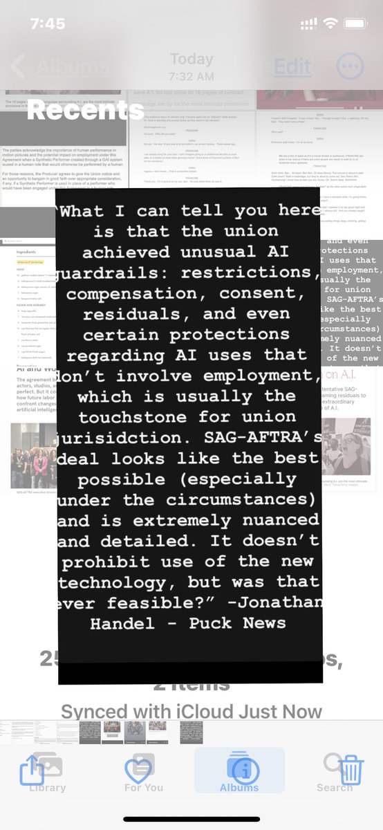 A great read on the tentative agreement including AI provisions from Jonathan Handel @PuckNews