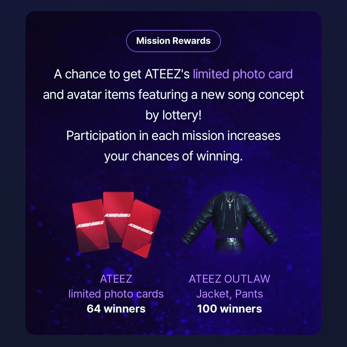 wts ; want to sell

seonghwa photocard acrz event winner (only avail 8pc ww)

offer ur price on dm (taking for the highest offer)

🌍 worlwide shipping
💰 Shopee, Paypal
📍 Indonesia

🏷️ wts lfb aab ateez selling pc album hongjoong seonghwa yunho yeosang san mingi wooyoung jongho