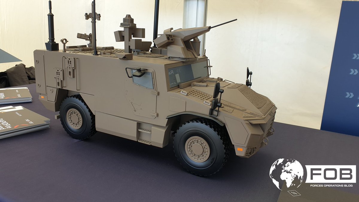 ForcesOperation's tweet photo. 1ère sortie semi-publique pour le prototype de qualification du tourelleau téléopéré ARX-30 de KNDS, solution privilégiée pour un futur Serval LAD https://t.co/LBg9C5FIKR