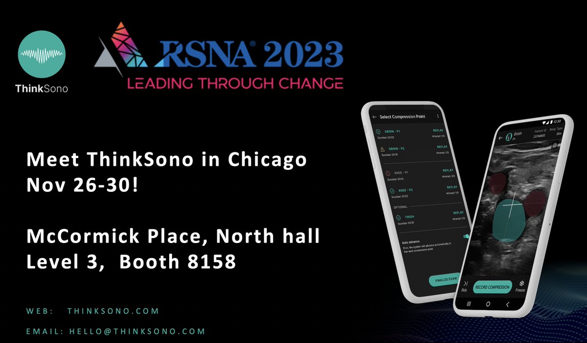 We're excited to present @ThinkSono at @RSNA The world's largest radiology conference on November 26-30th! Information on the booth location here: lnkd.in/e3DCA_pA Information on the presentation here: lnkd.in/e_S98ue3