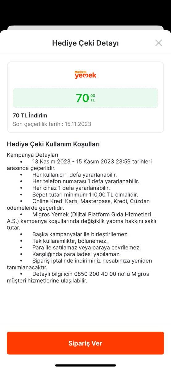 gursel_aysen's tweet photo. @MigrosHizmet bir kampanya yapıyorsunuz müşteri temsilciniz illeri sayıyor tamam benim ilim var diyoruz sonra kıvırıp ilk sipariş diyor bu yanlışı düzeltmeyi düşünüyorsunuz https://t.co/vz02TW2F8S