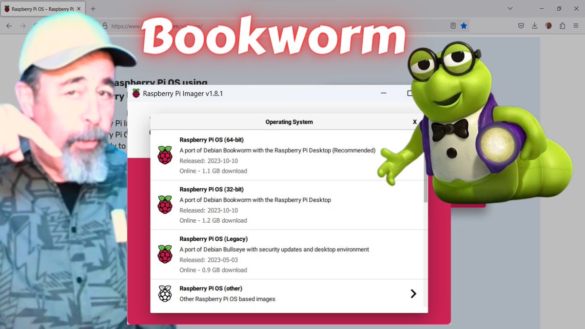 ShotokuTech's tweet image. Getting Started Raspberry Pi Bookworm OS. Here is how to get started with the latest Raspberry Pi OS. youtu.be/p1VZzRm1-YA
#Bookworm #RaspberryPi #RaspberryPiOS @Raspberry_Pi