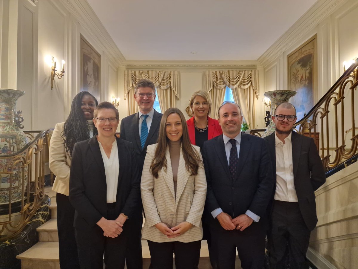 We were delighted to welcome <a href="/CommonsSITC/">Science, Innovation and Technology Committee</a> during their visit to Brussels to discuss #AIregulation with important stakeholders within the 🇪🇺 &amp; NATO. 

🤝It's vital we continue to work with partners across the globe on the technology that transcends borders &amp; transforms societies.
