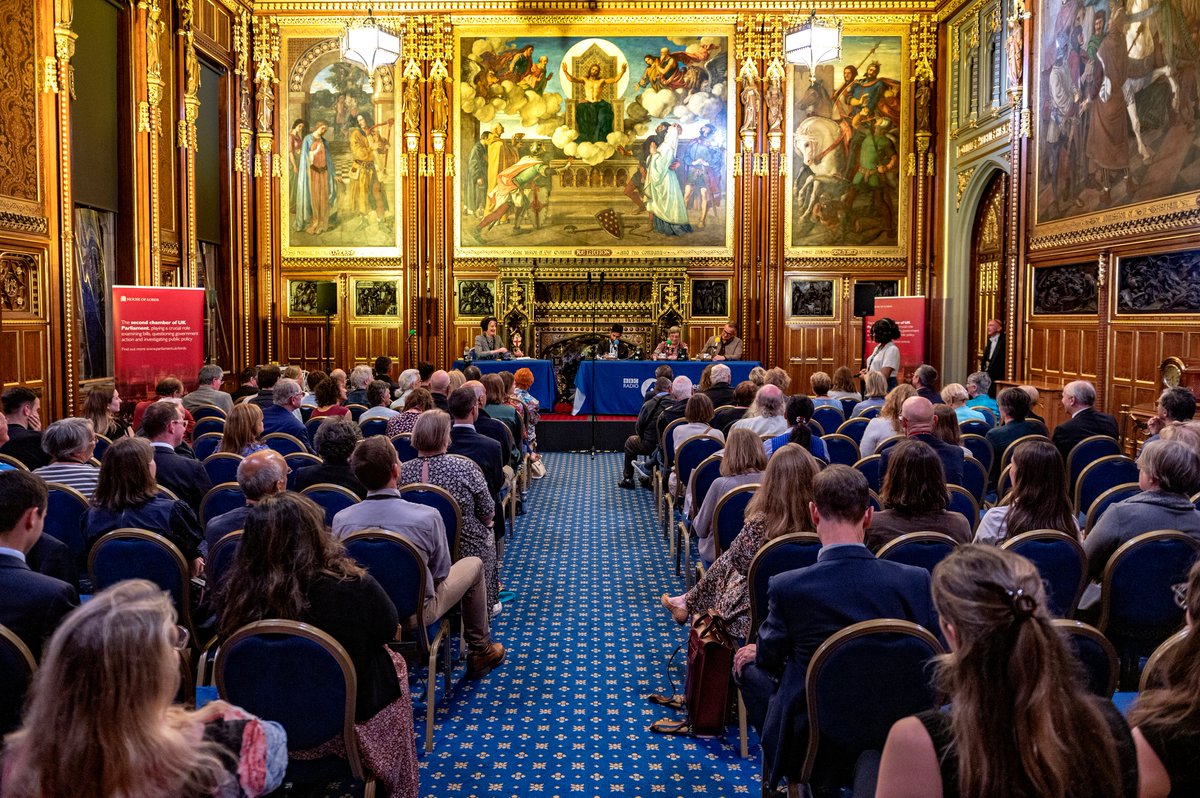 UKHouseofLords's tweet photo. A special episode of @BBCRadio4 Gardeners’ Question Time, recorded in the #HouseOfLords to mark the release of @HLHorticulture's new report, was released on 10 November.

Members asked questions to panellists @thorogoodchris1 @LandscapeMan @ChristineWalkd

🎧 Listen on @BBCSounds https://t.co/ji28zovewe