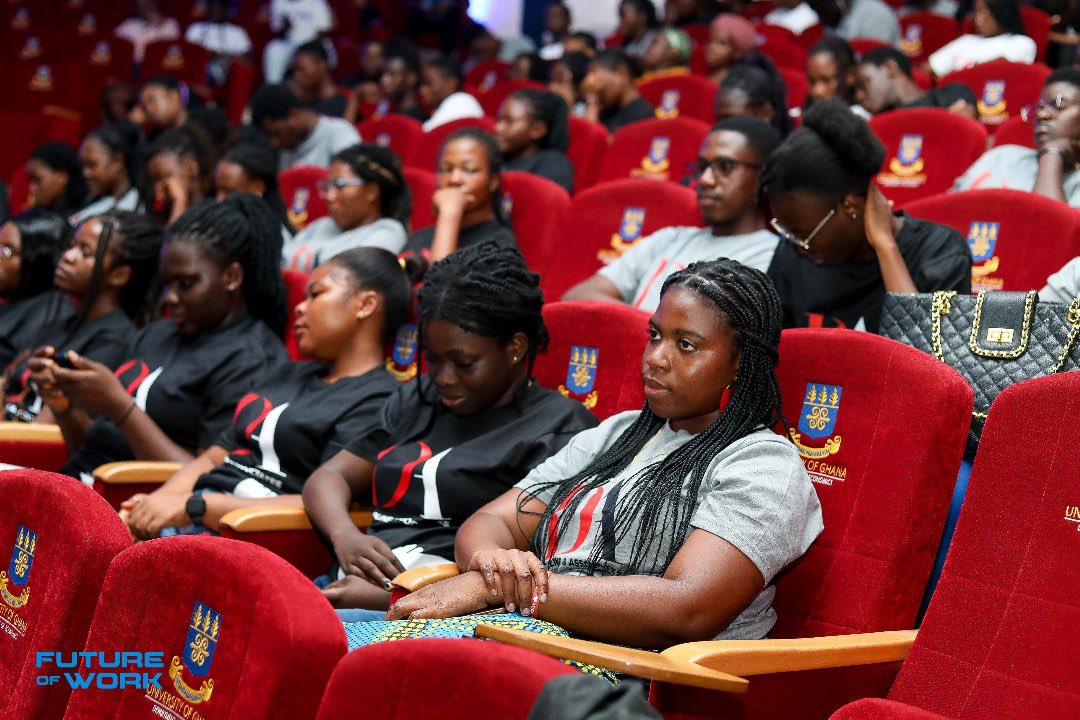 be_FutureofWork's tweet photo. Insights galore! 🤓 Our panel discussion at Future of Work brought together thought leaders, sparking ideas that will shape the future. Dive into the discourse. 

#PanelDiscussion #TechTalks #Futureofworkgh #Poweringuptech https://t.co/BskfEbyU1r