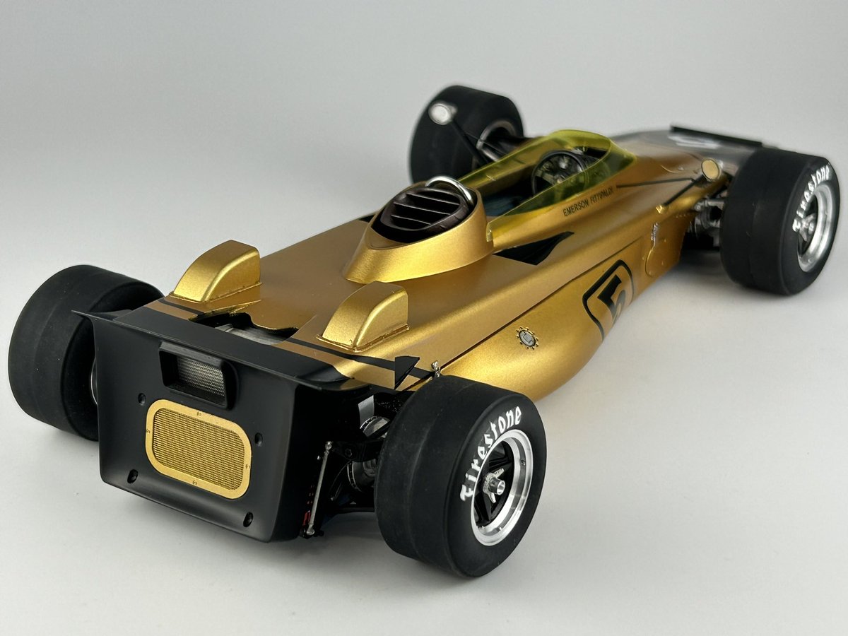modeler_takuya's tweet photo. 〜Lotus 56B〜
ようやく完成しました😉
テカテカでなくセミグロスのフッ素入りでフィニッシュ❗️
いい雰囲気でなかろうか😏
ちなみに私はコーヒー缶にしか見えん😆
#カーモデル #ロータス56b #モデルファクトリーヒロ #ホビースペース36 #mfh #lotus56b #hobbyspace36 #ModelFactoryHiro https://t.co/bznzgFojcp