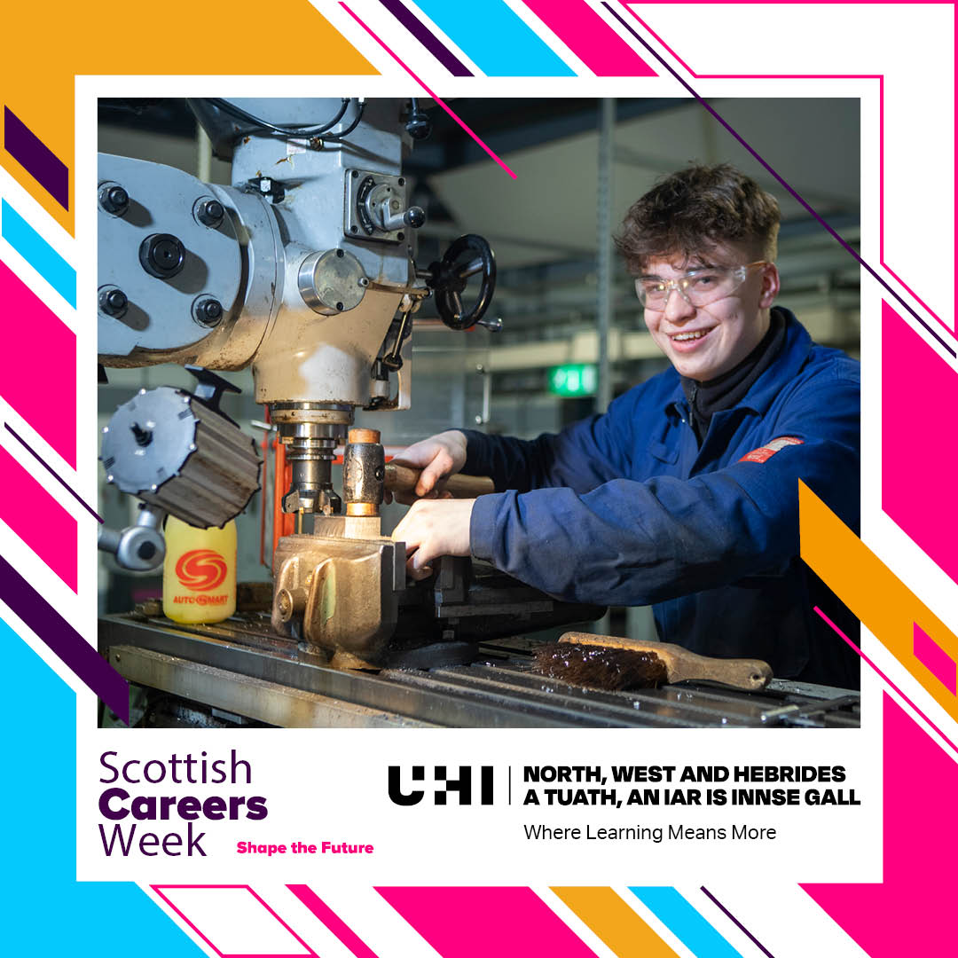 #ScotCareersWeek23 is a nationwide campaign to help people explore their career choices. Join one of our events this week - nwh.uhi.ac.uk/en/events/ Join a range of online for parents, carers and employers - bit.ly/47ajDvv #ThinkUHI #UHINWH @ColDevNet @mywowscotland