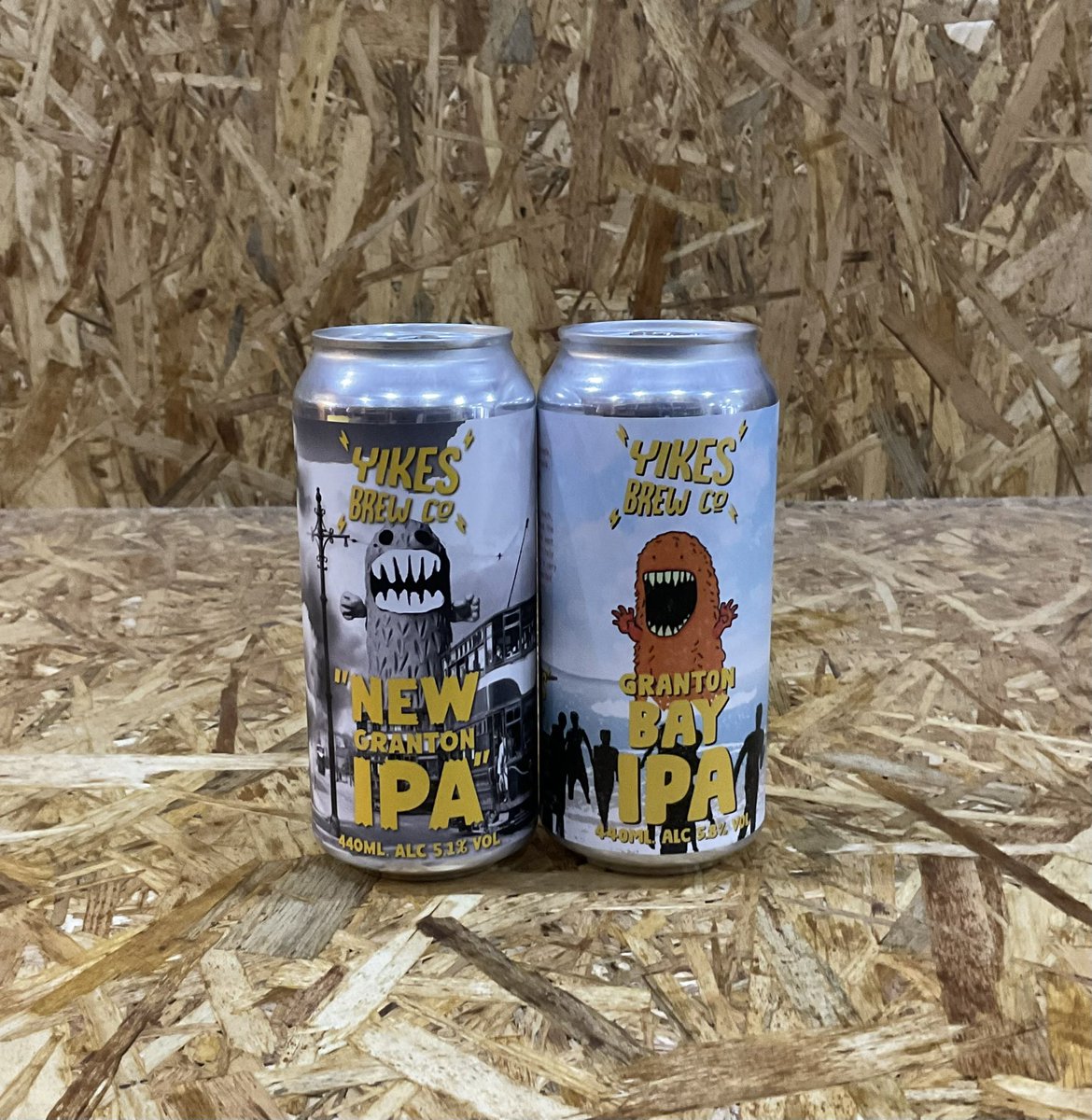 ATGBeerEd's tweet photo. Great to see Mark @yikesbrewco getting some beers out in the wild again. New Granton IPA is a New England take on their original IPA, we’ve added a few cans of the OG west coast version too, so you can compare… https://t.co/5jQoAckkjl