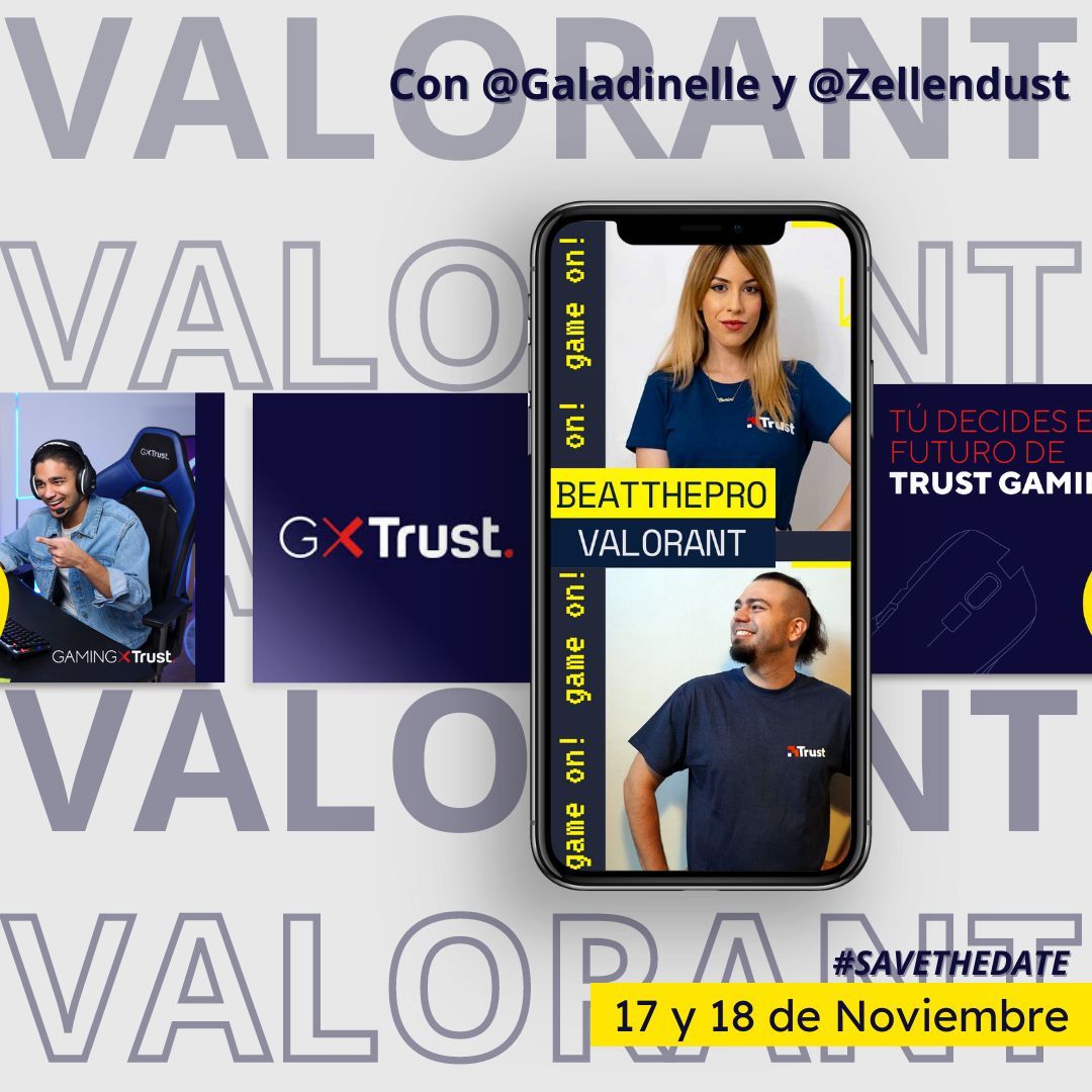 UTHUBformacion's tweet photo. 🎮¡Última llamada para todos los gamers! 

📅 Viernes 17 y Sábado 18 tienes una cita con @trust_spain para conoce a @Zellendust y @Galadinelle y llevarte unos periféricos gaming de regalo solo por participar.

Apúntate: https://t.co/KQgBUAdrut 
📍 Espacio joven Ibercaja https://t.co/G1EMQoLakm