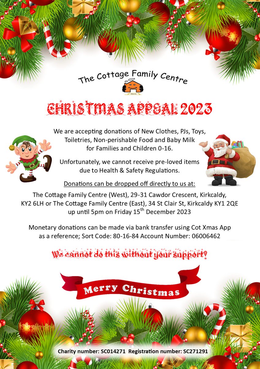🎄<a href="/cottage_centre/">The Cottage Family Centre</a> #Christmas Appeal 2023 📷At RGM Heating we believe nobody should go without, especially at Christmas. From the 15th of #November until the 15th of #December, for every boiler we install, we will donate £20 to our friends at The Cottage #Family Centre.