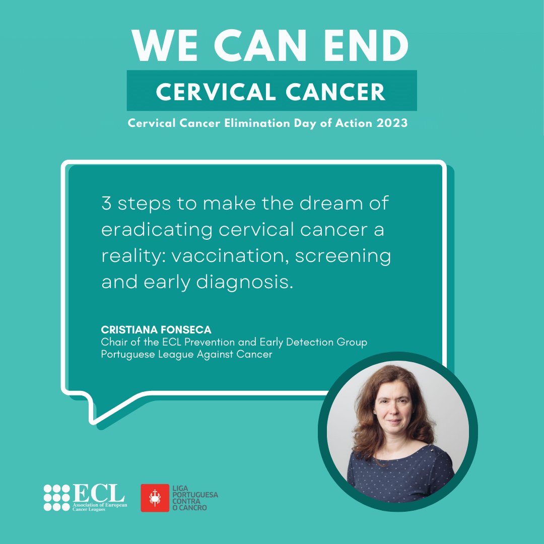 Join the global initiative to #EndCervicalCancer! Everyone can take action: Get Screened➡️Get Vaccinated➡️Get Informed Learn more: bit.ly/466Leg5