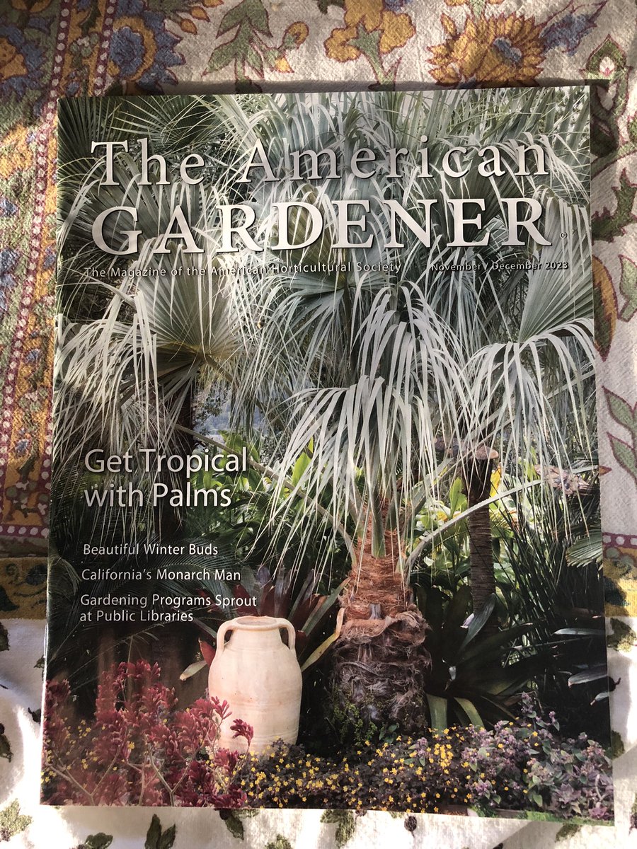 NoahLenstra's tweet photo. My latest article on libraries with learning gardens is out in The American Gardener, the official magazine of the American Horticultural Society! Thank you @cobblibrary & @HPPublicLibrary for the stories and photos! https://t.co/Vhq2Zi52uG