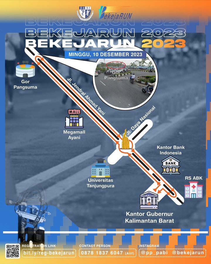 Rute 👟 PABI BekejaRUN • 2023