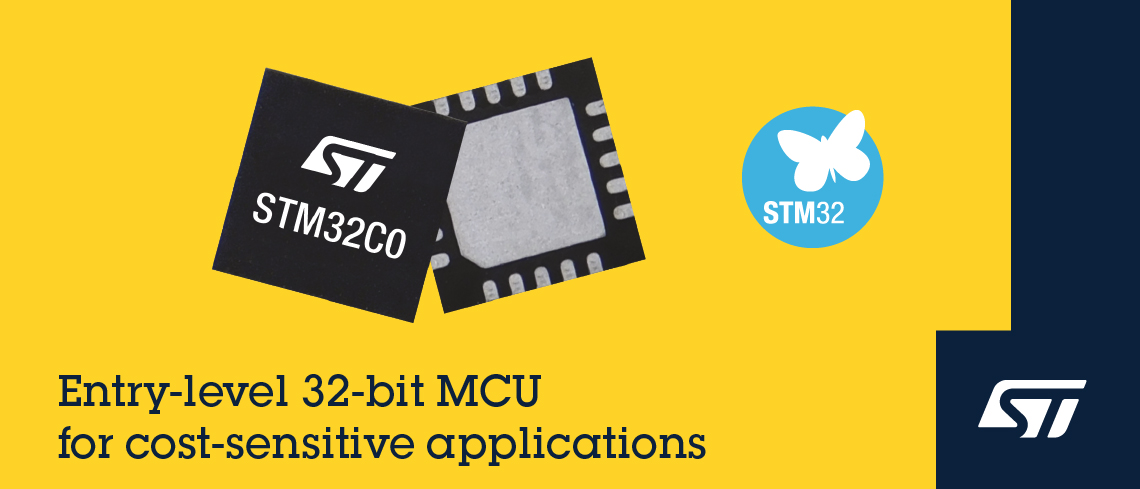 ST_World's tweet image. 👀 An impressive upgrade! The new #STM32C071 quadruples the memory configuration thanks to 128 KB of flash and 24 KB of RAM and features an additional SPI and I2C interface, along with a 32-bit timer.
🔍 Discover more on the #STBlog: spkl.io/60174UxH7
#STM32 #MCU