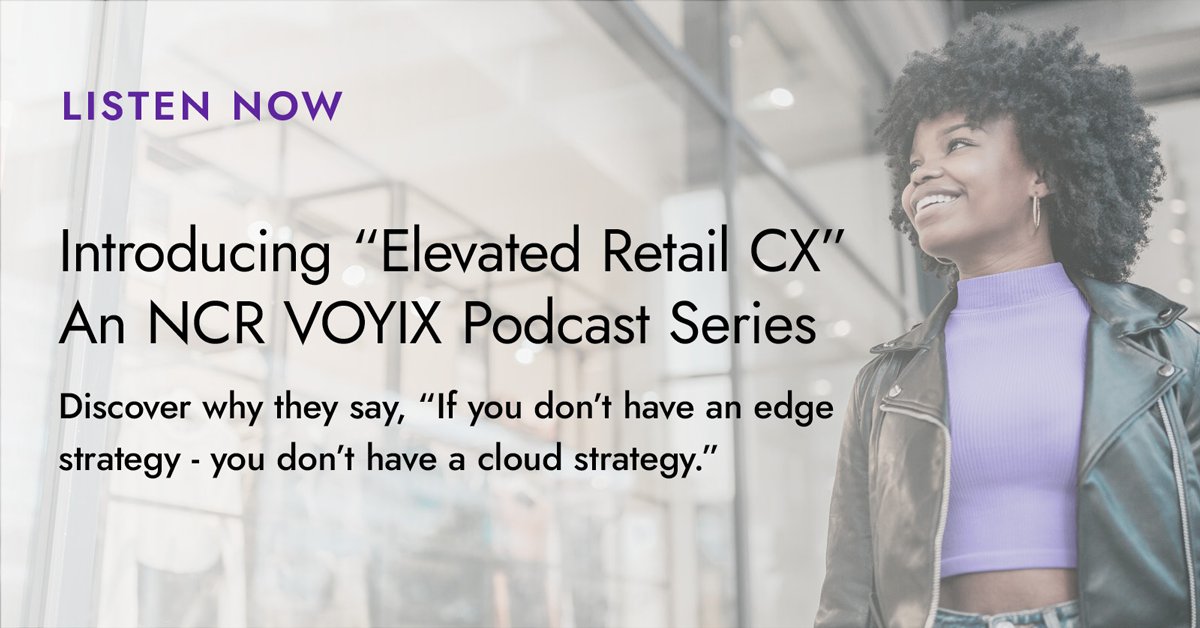ncr_voyix's tweet image. What if brick-and-mortar stores could operate like an e-commerce business? Listen to Episode 1 of āElevated Retail CX." bit.ly/3FYO5Nf #retail #retailedge #edgetechnology #ecommerce