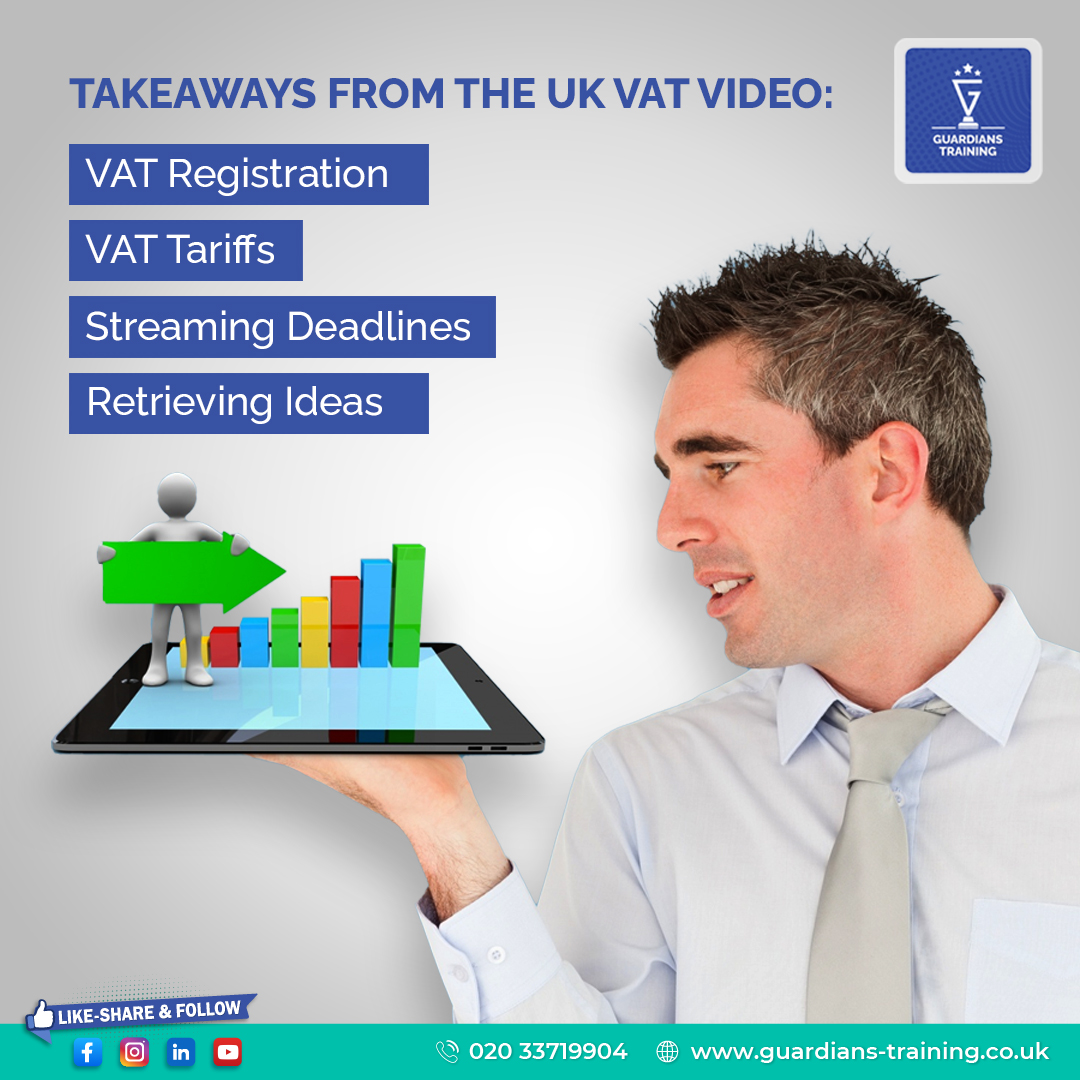 Guardians Training’s UK VAT video will demonstrably enhance VAT strategy and financial efficiency!

#Accounting #AccountingSoftware #accountingtraining #accountingcourse #CareerDevelopment #GuardianTraining #CorporateTraining #VAT #valueaddedtax #financial #training #business