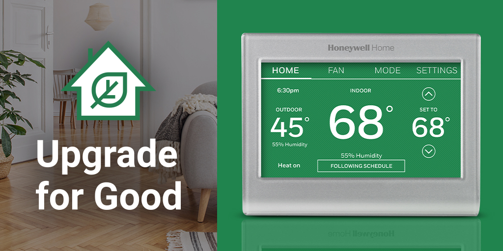 CHOOSE SMART, GIVE BACK From November 9th – December 24th, Resideo will donate $50 to Habitat for Humanity for every Honeywell Home Smart Color Thermostat RTH9585WF purchased*. Learn more: hwllhome.co/9fatwk