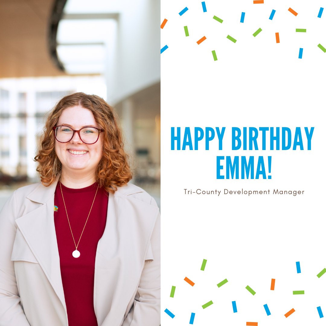 Join us in wishing LEAP's Tri-County Development Manager Emma Bostwick, a happy birthday!