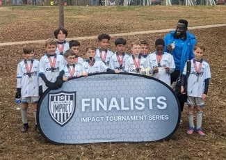 The 2013 Boys Black team showed up to compete at the Impact Premier Cup this past weekend! Congrats on being a finalist in the competition! Way to play!