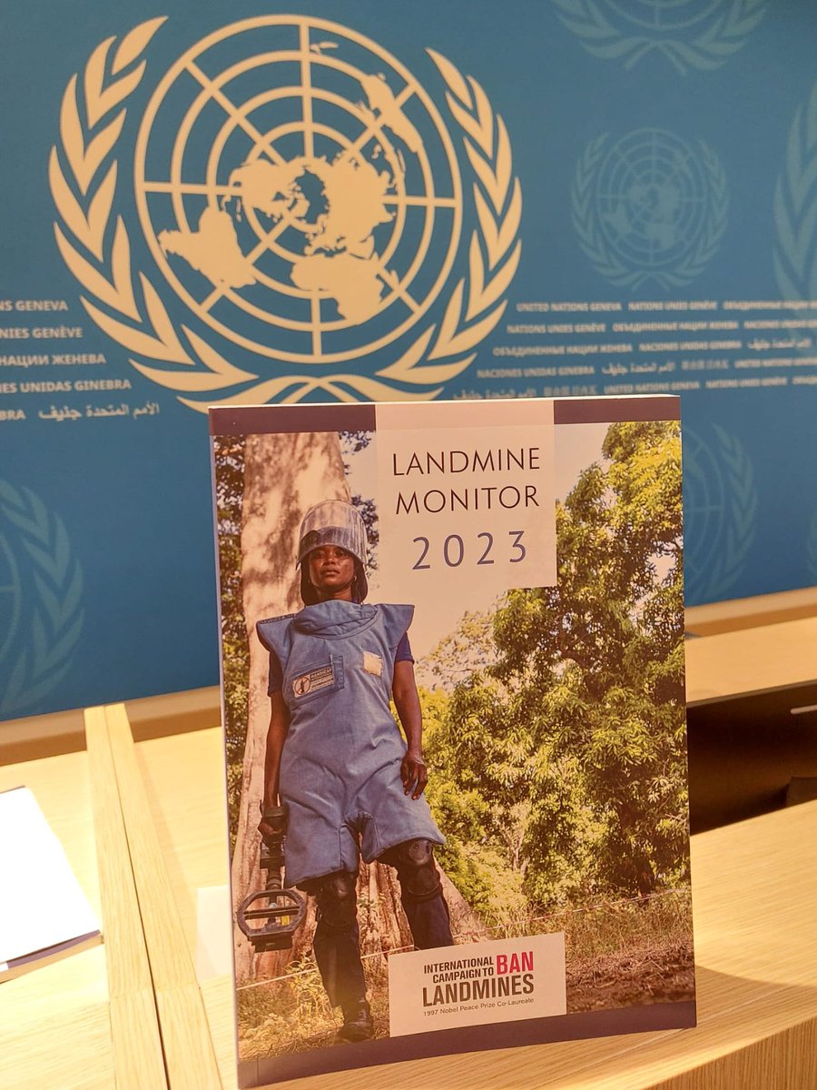 Today we launched the 25th edition of the #LandmineMonitor! It provides a global overview of efforts to universalize and fully implement the 1997 @MineBanTreaty Read the full report👇 bit.ly/LM2023_PDF