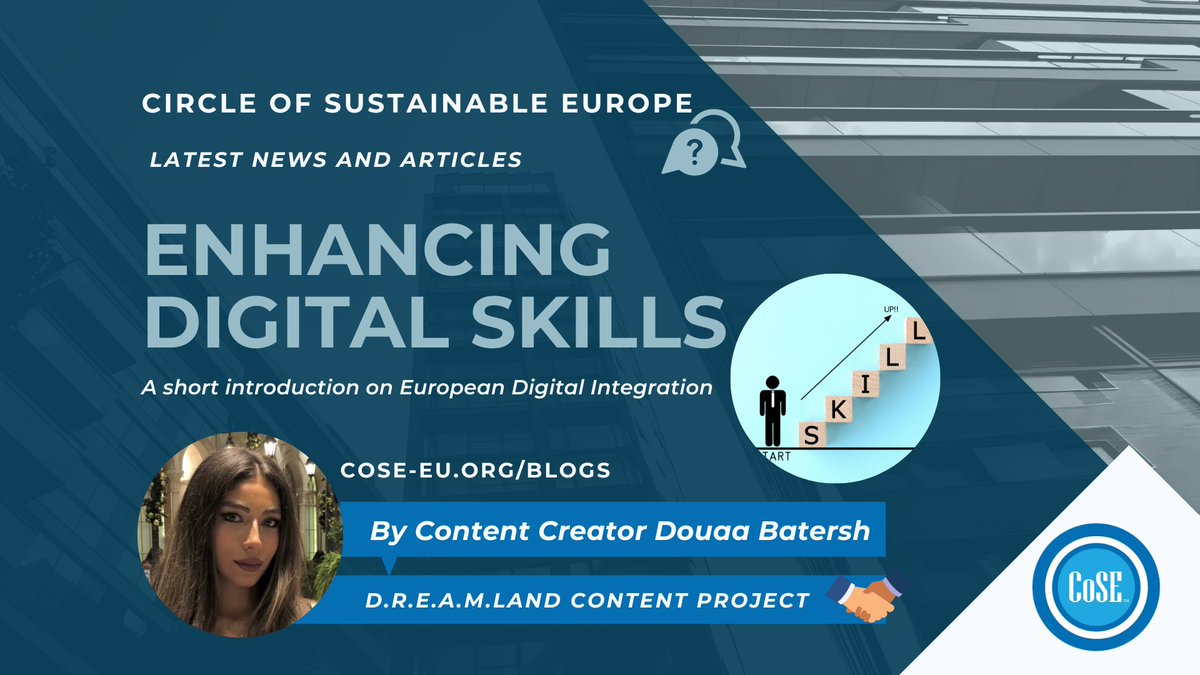 🚀 𝐄𝐦𝐛𝐫𝐚𝐜𝐢𝐧𝐠 𝐭𝐡𝐞 𝐃𝐢𝐠𝐢𝐭𝐚𝐥 𝐀𝐠𝐞: 𝐍𝐮𝐫𝐭𝐮𝐫𝐢𝐧𝐠 𝐘𝐨𝐮𝐭𝐡 𝐋𝐞𝐚𝐝𝐞𝐫𝐬𝐡𝐢𝐩 &amp; 𝐒𝐤𝐢𝐥𝐥𝐬

 🧐 We need to understand individual perspectives on digital competencies and fill these gaps with targeted information.

Read more; cose-eu.org/2023/11/14/dig…