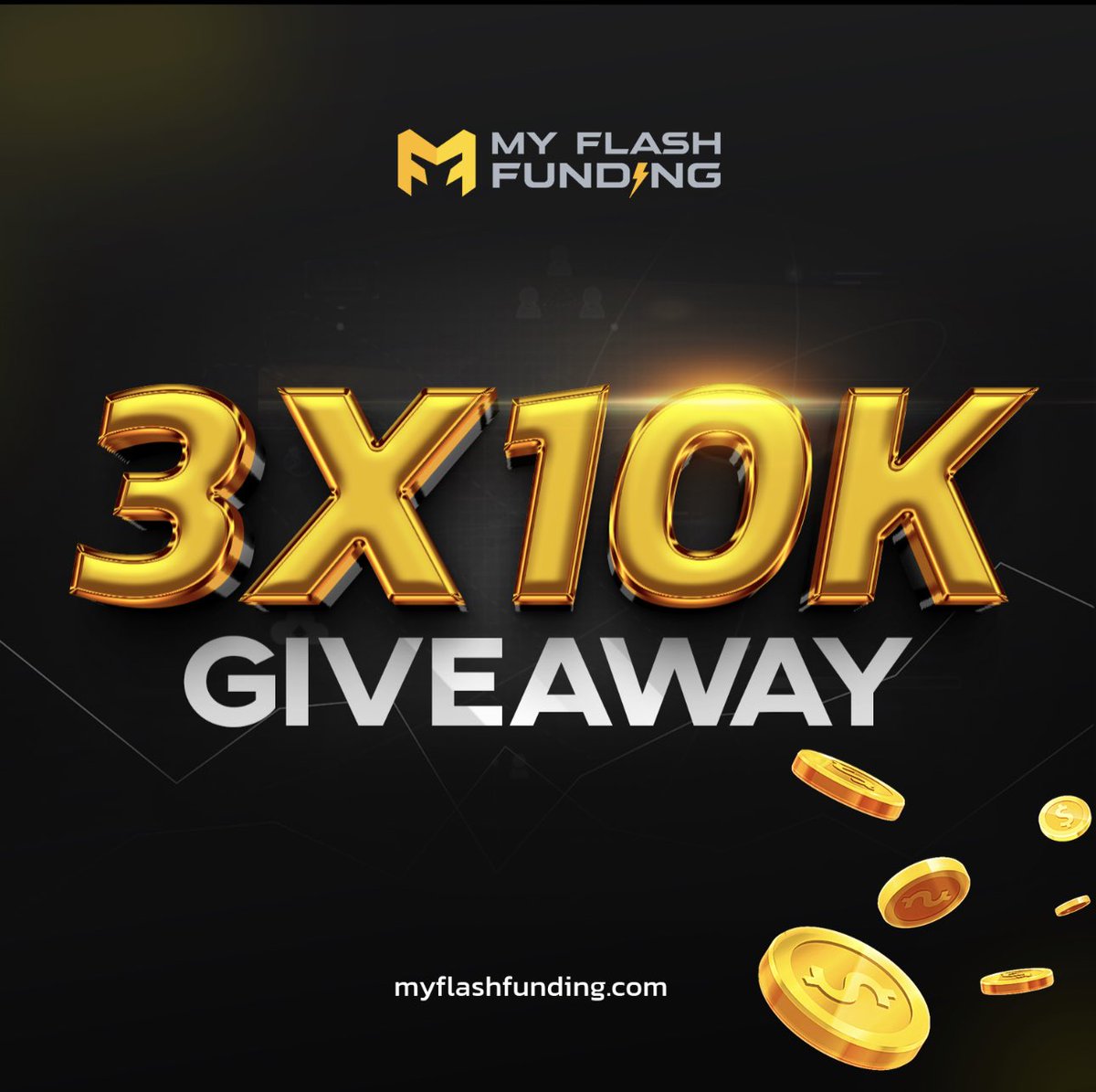 HELLO EVERYONE 🙌

New month , new giveaway 🎁

With my friend <a href="/UnclePipsForex/">Uncle Pips Gold Official</a> we decided to offer you 3x10k account with <a href="/myflashfunding/">MyFlashFunding</a> , and they are running amazing promotion too you can buy an account with the link in my bio 

- to participate 

- RETWEET THIS TWEET 🔁

-