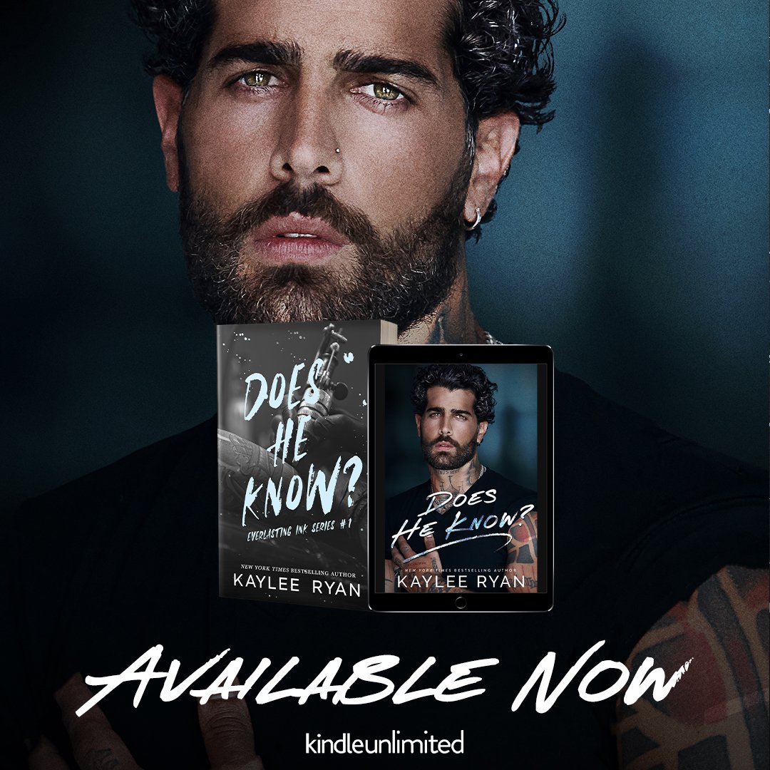 ✨️Does He Know? by @author_k_ryan is LIVE!✨️

Download today or read for FREE with Kindle Unlimited!
amzn.to/3ELf1j0

#NewRelease #kayleeryan #ContemporaryRomance #NewAdultRomance #AlphaHero #Forbiddenlove #AgeGap #BrothersBestFriend #SmallTownRomance #VirginHeroine