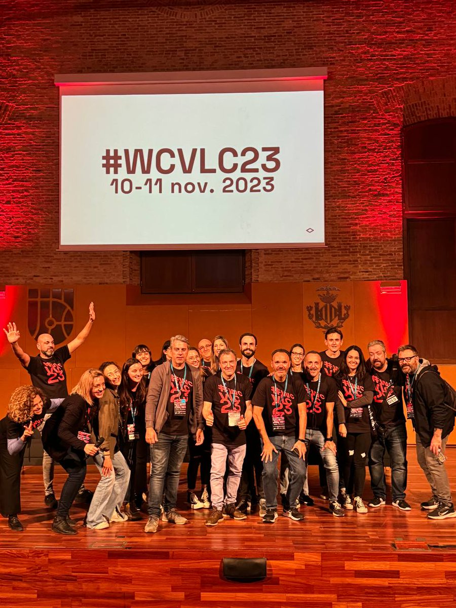 ✨ Este año he tenido la increíble oportunidad de participar en el equipo de la #WCVLC23. 🌐
¡Qué experiencia tan alucinante y qué personas tan maravillosas he podido conocer! 🤩