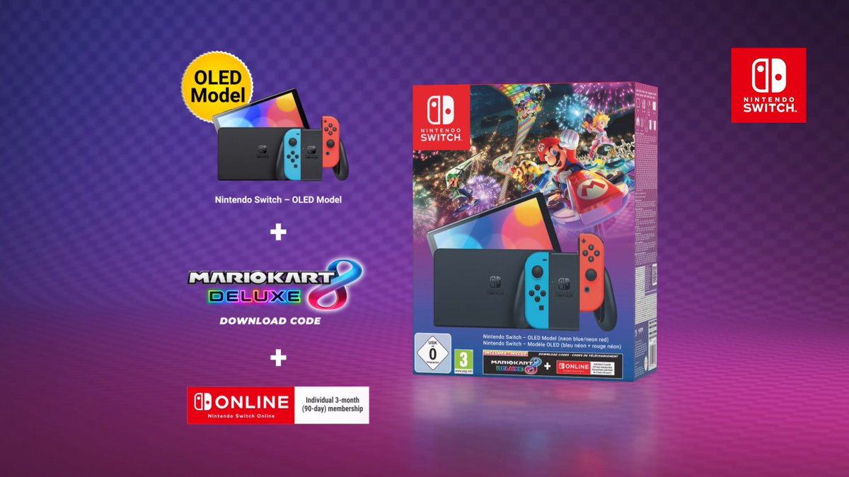 Nintendo Unveils Mario Kart 8 Deluxe Switch OLED Bundle, Out This Month