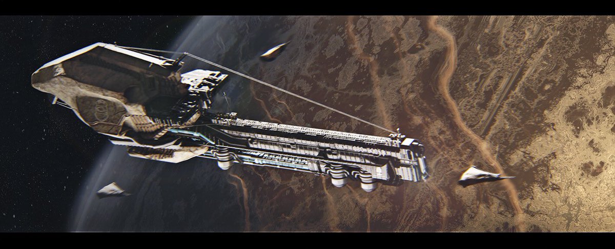 KiebeBlend's tweet image. The project is finally complete after 3 months of working
ArtStation link:
artstation.com/artwork/GeKR4W
#conceptart #conceptdesign
#portfolioday #hardsurface #ship #starcitizen #scifi