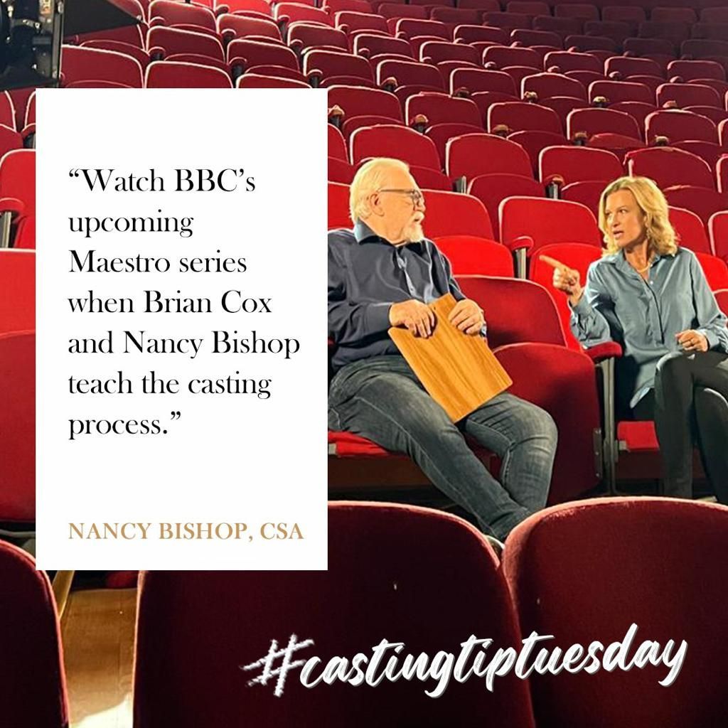 #CastingTipTuesday @coxusa @bbcmaestro