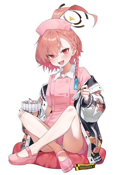 ネル…赤いおかゆ作って看病して…