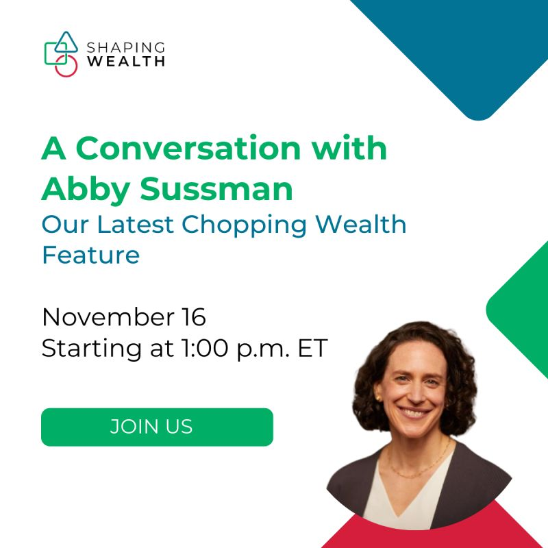 Join us for the conversation! We'll be talking about the intersection of psych, econ, & finance, & how insights from these fields can improve our financial wellbeing. Nov 16 at *1pm* ET. Register here: bit.ly/473tBit (Note time correction) @shapingwealth @brianportnoy