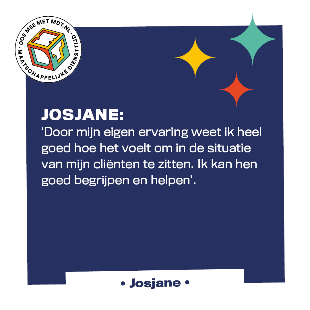 Sporten hielp Josjane (31) toen ze ziek was. Nu gebruikt ze bij MDT Set Your Life Goals haar eigen ervaringen om anderen te helpen. Ze geeft wekelijks een bootcamp en ze begeleidt 3 personen één-op-één. En dat is nog maar het begin:
 👉 setyourlifegoals.nl/josjane-blijve… 

#MDT #ookdismdt