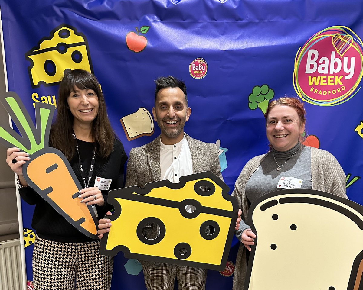 Fantastic day today with @BetterStartBfd @DrAmirKhanGP #BabyWeekBradford #EarlyYears 🎉🤩🏅