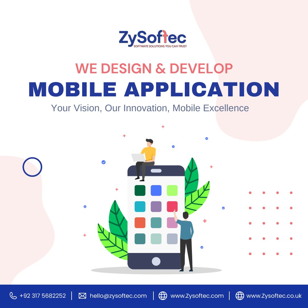 ZySoftec's tweet photo. Empowering Ideas, Crafting Experiences! 📱✨ Zysoftec is your go-to for designing and developing top-notch mobile apps. #MobileAppDesign #AppDevelopment #ZysoftecInnovation #DigitalExperiences #TechInnovation #AppDev #MobileTech #DigitalSolutions #TechInnovators #ZysoftecMagic https://t.co/1GWGzxARNJ